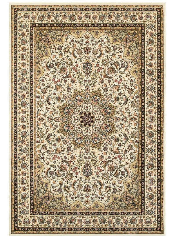 Oriental Weavers Kashan 119w Ivory Collection
