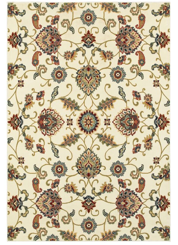Oriental Weavers Kashan 9946w Ivory Collection