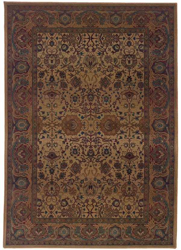 Oriental Weavers Kharma 332w Beige Collection