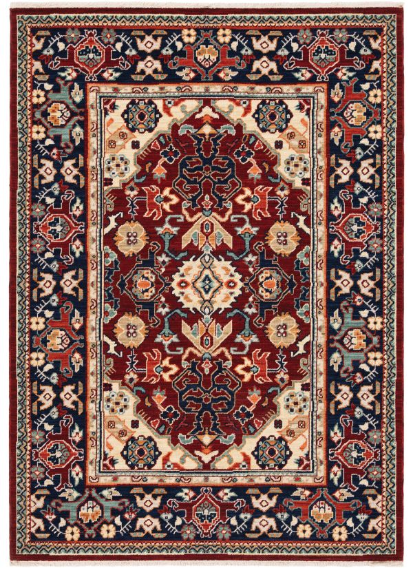Oriental Weavers Lilihan 2062r Red Collection