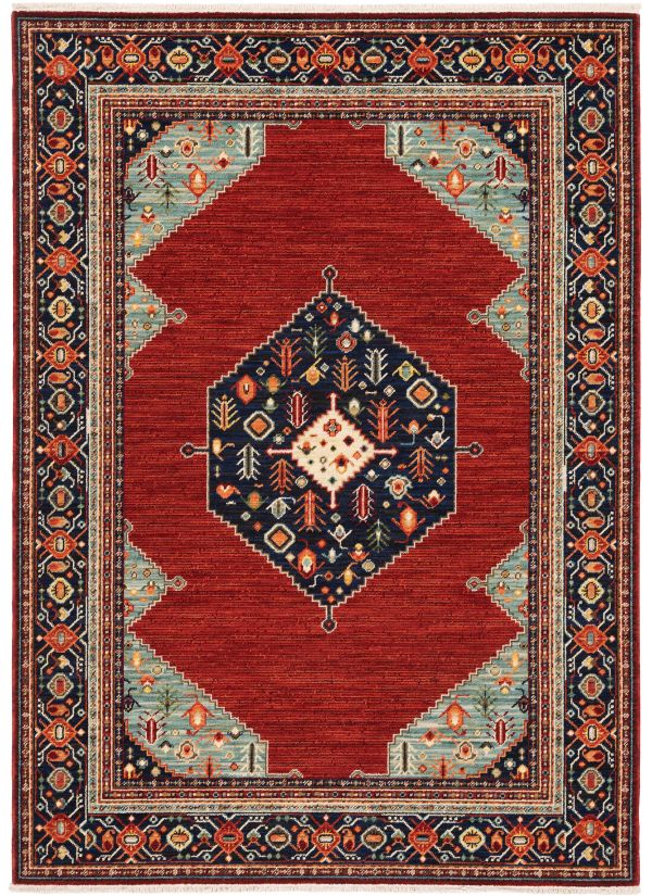 Oriental Weavers Lilihan 5503m Red Collection