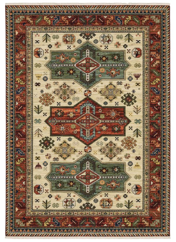 Oriental Weavers Lilihan 8022r Red Collection