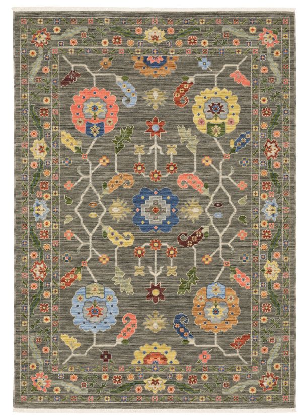 Oriental Weavers Lucca 5506k Grey Collection