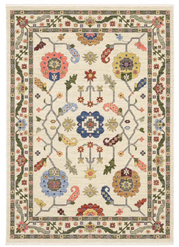 Oriental Weavers Lucca 5506w Ivory Collection
