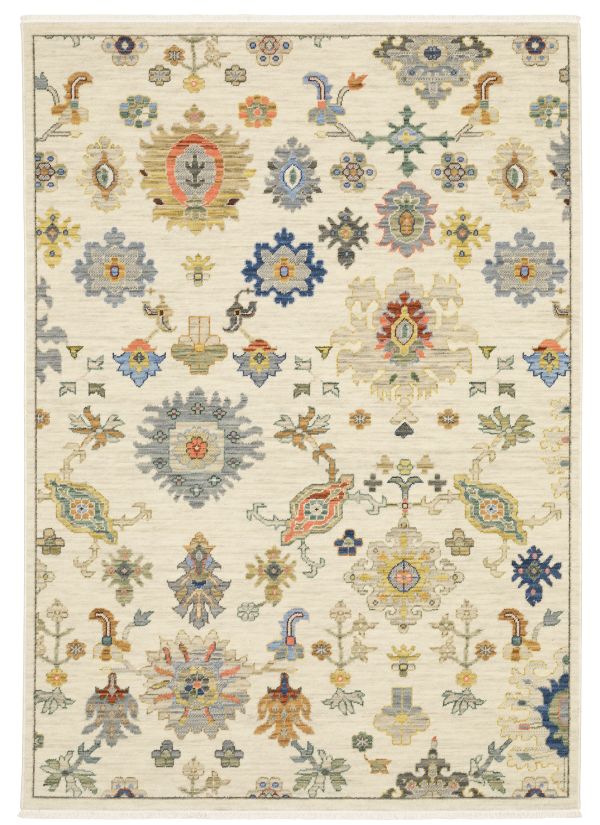 Oriental Weavers Lucca 5507w Ivory Collection