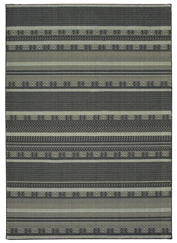Oriental Weavers Luna 1802k Black Collection