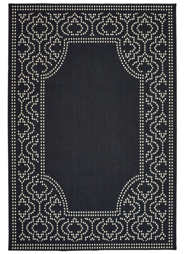 Oriental Weavers Marina 1247k Black Collection