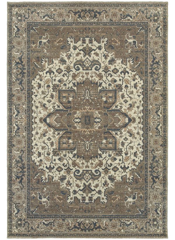 Oriental Weavers Pasha 5991d Ivory Collection
