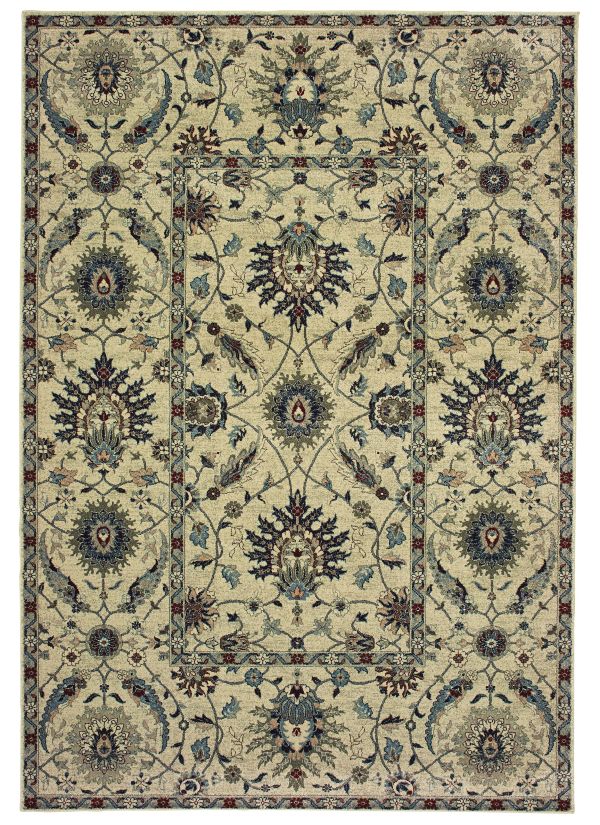 Oriental Weavers Raleigh 22y Ivory Collection
