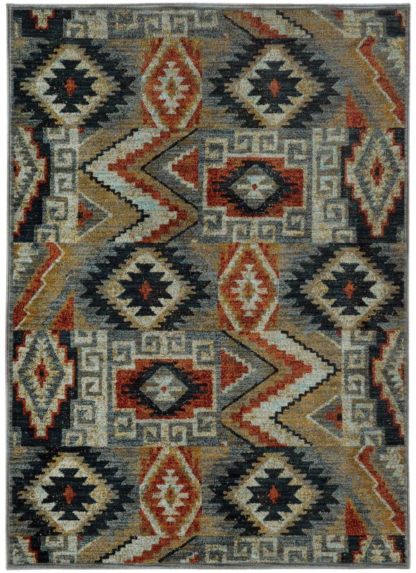 Oriental Weavers Sedona 5937d Blue Collection