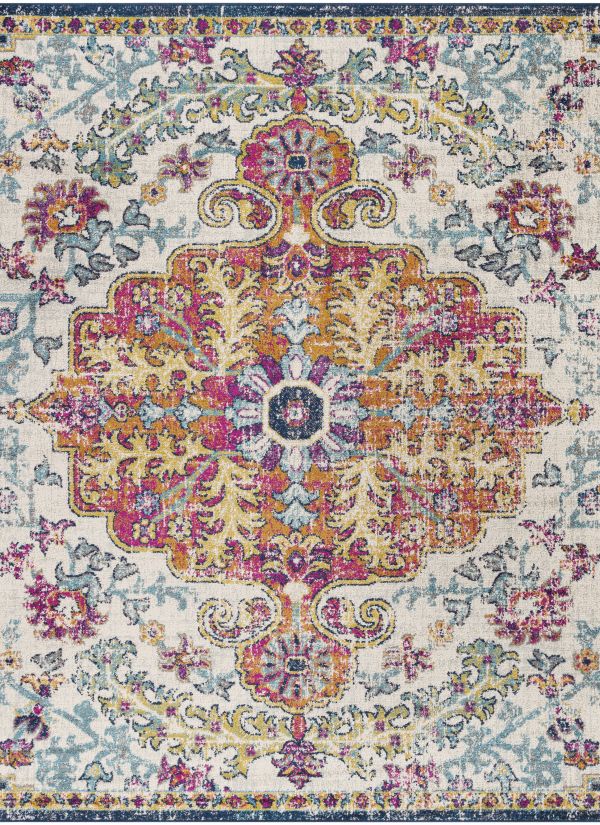 Engelman Oriental Beige/Pink Area Rug Mistana Rug Size: Rectangle 7'10 x 10