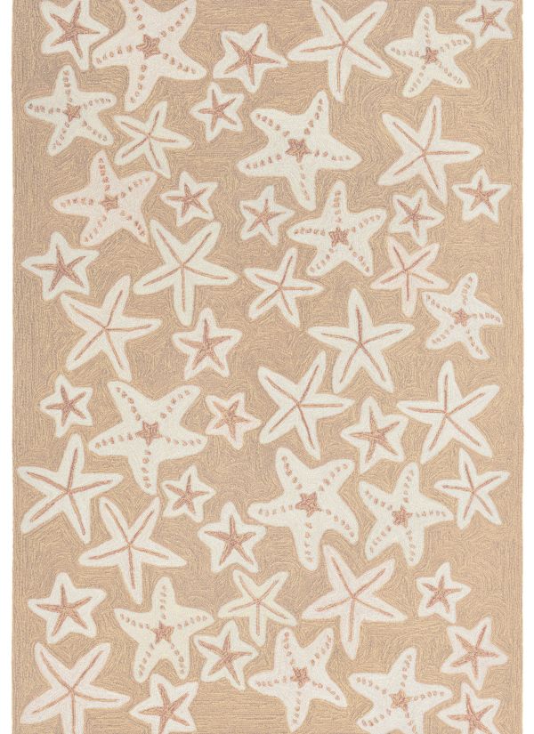 Liora Manne Capri Starfish Neutral Collection