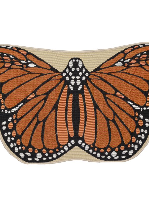 Liora Manne Esencia Monarch Orange 3'3" x 1'9" Collection