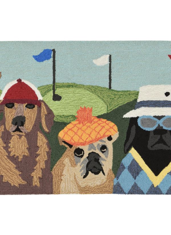 Liora Manne Frontporch Putts & Mutts Multi Collection