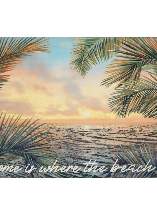Liora Manne Illusions Akumal Palms Sunset Collection