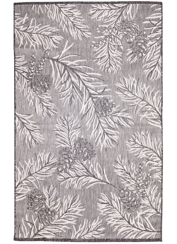 Liora Manne Malibu Pine Charcoal Collection
