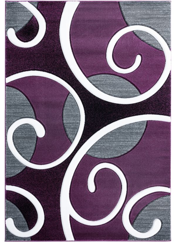 United Weavers Bristol Riley Plum Collection