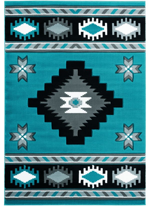 United Weavers Bristol Caliente Turquoise Collection