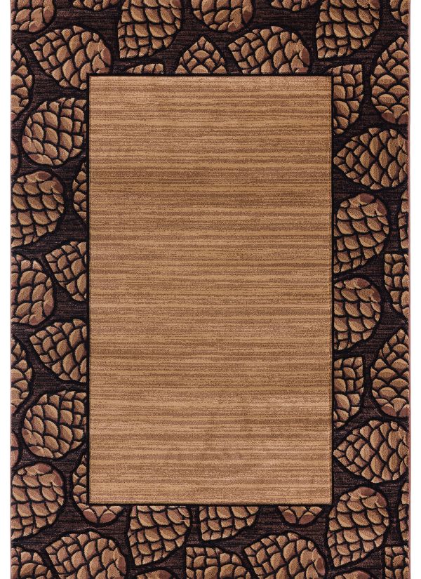United Weavers Cottage Pine Border Beige Collection