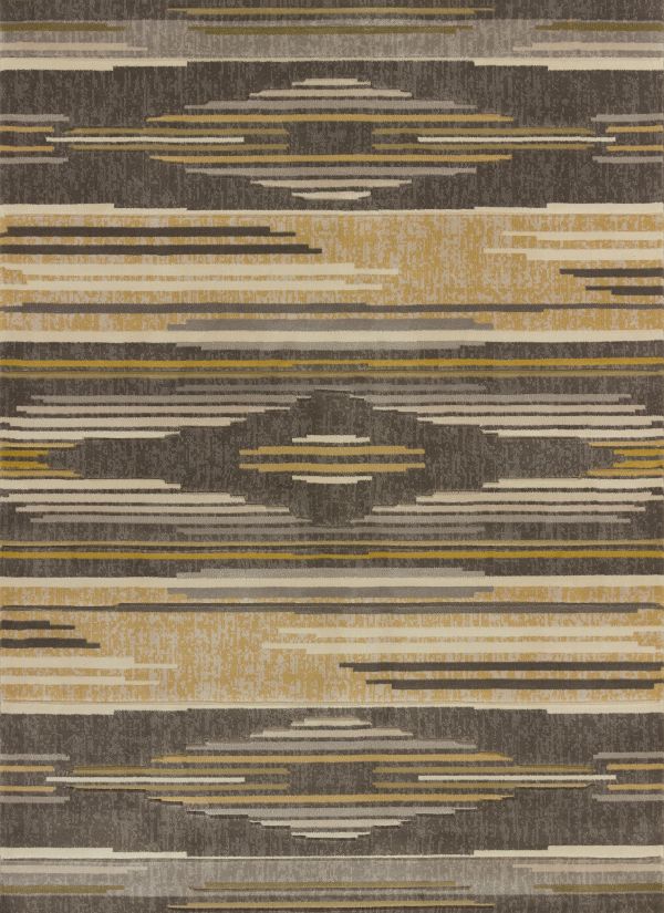 United Weavers Contours Native Chic Grey Collection