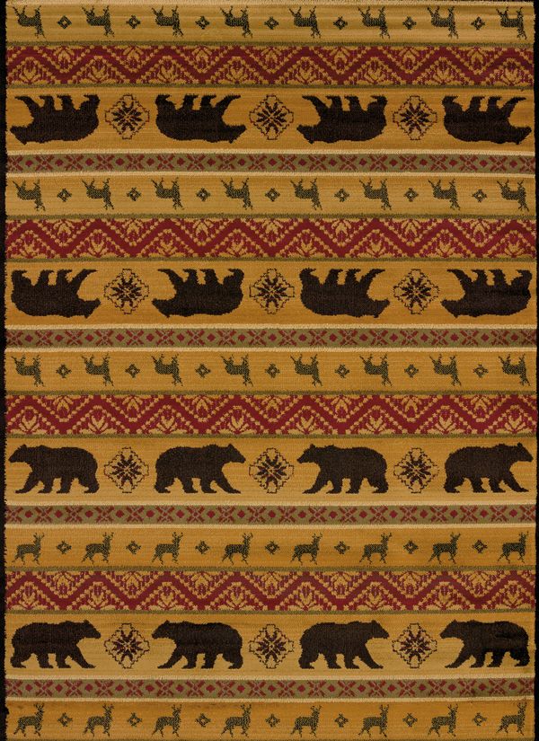 United Weavers Affinity Nordic Bear Multi Collection