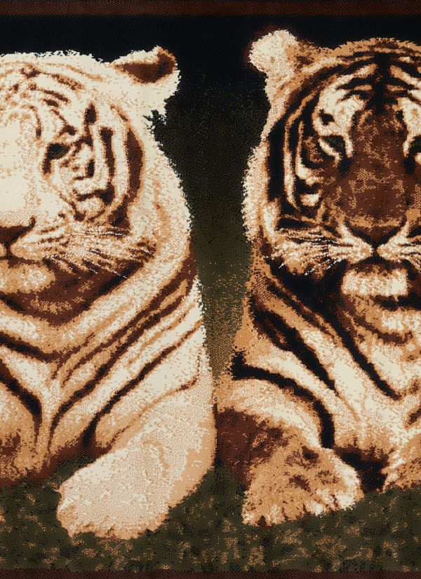 United Weavers Legends Tiger Colors Multi 5'3" x 7'2" Collection