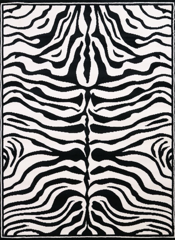 United Weavers Legends Zebra Skin Multi 5'3" x 7'2" Collection