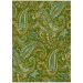 Addison Rugs Chantille Green 5'0" x 7'6" Collection