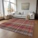 Addison Rugs Chantille Red 5'0" x 7'6" Room Scene