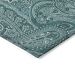 Addison Rugs Chantille Teal 8'0" x 8'0" Round Room Scene