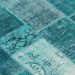 Addison Rugs Chantille Teal 8'0" x 8'0" Round Room Scene
