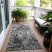 Addison Rugs Chantille Gray 2'3" x 7'6" Runner Room Scene