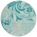 Addison Rugs Chantille Teal 8'0" x 8'0" Round Collection