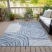 Addison Rugs Chantille Sky 3'0" x 5'0" Room Scene