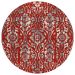 Addison Rugs Chantille Red 8'0" x 8'0" Round Collection