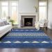Addison Rugs Chantille Navy 3'0" x 5'0" Room Scene
