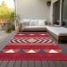Addison Rugs Chantille Red 9'0" x 12'0" Room Scene