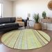 Addison Rugs Chantille Aloe 8'0" x 8'0" Round Room Scene