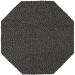 Dalyn Rugs Gorbea GR1 Charcoal 6'0" x 6'0" Octagon Collection