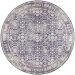 Dalyn Rugs Jericho JC3 Violet 10'0" x 10'0" Round Collection