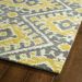 Kaleen Global Inspiration Collection Yellow Room Scene