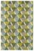 Kaleen Rosaic Collection Lime Green Collection