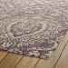 Kaleen Weathered Collection Purple Room Scene