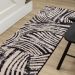 Karastan Rugs Rendition By Stacy Garcia Home Arcoa Obsidian 1'6" x 1'6" Square Room Scene