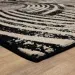 Karastan Rugs Rendition By Stacy Garcia Home Arcoa Obsidian 1'6" x 1'6" Square Room Scene