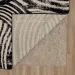 Karastan Rugs Rendition By Stacy Garcia Home Arcoa Obsidian 1'6" x 1'6" Square Room Scene
