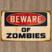 Mohawk Prismatic Beware of Zombies Natural Room Scene