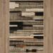 Karastan Rugs Elements Compose Charcoal Room Scene