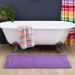 Mohawk Boardwalk Bath Cotton Reversible Fiesta Grape Room Scene