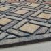 Mohawk Doorscapes Mat Deco Tile Slice Brown 1'11" x 2'11" Slice Room Scene